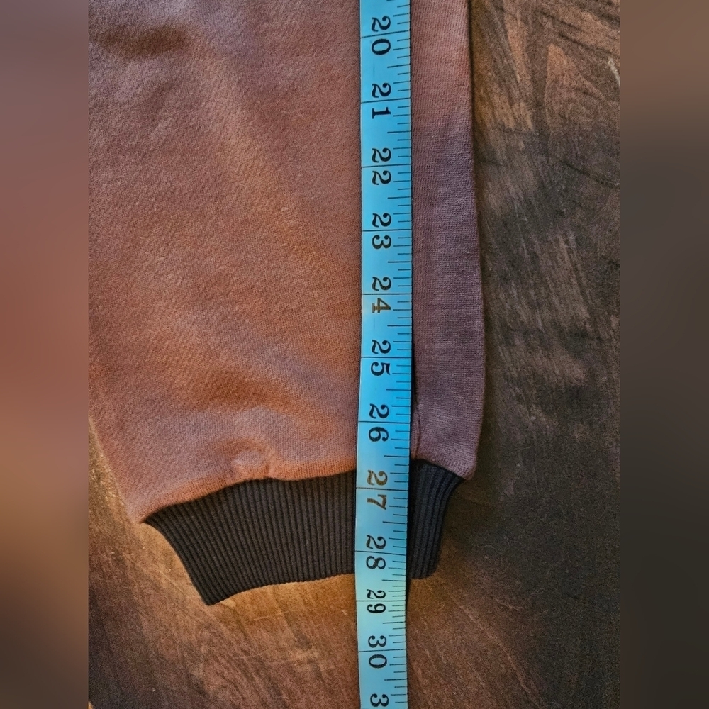WeWoreWhat Slim Leg Jogger Colorblock Brown Black, Size Women's Small - Picture 7 of 12